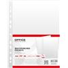 OFFICER PRODUCTS Office PRODUCTS - Buste trasparenti trasparenti per documenti e documenti, formato DIN A4, 100 pezzi, trasparente