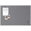 Bi-Office New Basic - Bacheca in feltro 885 x 585 mm grigio