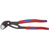 KNIPEX Cobra QuickSet Pinza regolabile di nuova generazione per tubi e dadi in confezione Self-service bonderizzata grigia rivestiti in, 87 22 250 SB