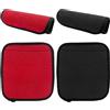 RELKLYU Coperchio Anti-Slip A Barre Orizzontale A 4 Pezzi, Copertura per Impugnatura con Bilanciere, Forniture per Il Fitness, Accessori per L'Allenamento della Forza, Copertura Anti-Slip Rimovibili.