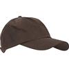 Walker and Hawkes, berretto da baseball unisex in cotone cerato, taglia unica marrone Taglia unica