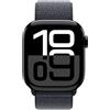 Apple Watch Series 10 GPS 42mm Jet Black Aluminum Case Sport Loop - Ink EU