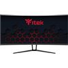 iTek Monitor Curvo 34" Wide Quad HD 3440x1440 180Hz Nero