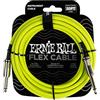 Ernie Ball Flex Cavo per strumenti, dritto / dritto, 6.1m, colore verde