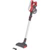 Hoover HF122RH 011 H-Free 100 Scopa Elettrica senza Filo senza Sacco Capacita' 0,9 Litri Autonomia 40 Minuti 2 Velocita' Sistema Ciclonico Argento-Rosso