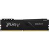 Kingston FURY Beast Memoria Ram 16GB 3600MHz DDR4 CL18 DIMM Black