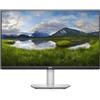 DELL Monitor 27'' LED IPS S2722DC USB-C 27'', QHD (2560x1440) schermo PC, 75Hz, IPS, 4ms, AMD FreeSync, 99% sRGB, Altoparlanti incorporati, USB-C, 2x HDMI, 2x USB, 3 anni di garanzia, Argento