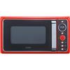 Candy Divo G20CR Microonde con Grill Capacita' 20 Litri Potenza 700W Programmi di cottura automatici Rosso