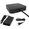 I-Tec USB-C HDMI Dual DP Docking Station con Power Delivery 100 W Universal Charger 100W