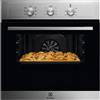electrolux forno elettrico ventilato da incasso multifunzione 58 litri classe A colore acciaio larghezza 60 cm