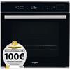Whirlpool AKZMS8680BL Forno Elettrico 73 Litri Multi8 Classe Energetica A+ Vapore Pirolisi 6 Senso Cook4 Digitale Nero
