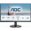 AOC Q27B3MA Led Display 27'' 2560x1440 Pixel Quad HD Nero