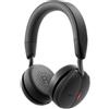 Dell WL5024 Auricolare Con Cavo e senza Cavo a Padiglione Aviazione USB tipo-C Bluetooth Nero