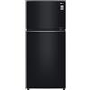LG GTB744BMBED Frigorifero Doppia Porta Classe Energetica E 506 Litri Porte in Vetro Door Cooling Nero
