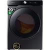 Samsung Lavatrice Frontale 20kg 1000 giri-min Nero WF20DG8650BVU3 Classe A Wi-Fi