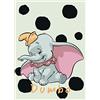 Komar | Dumbo Dots | Camera dei bambini | Decorazione artistica da parete | Dimensioni 50 x 70 cm (larghezza x altezza) | senza cornice | WB026 - 50 x 70 cm