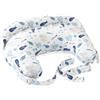 Chicco Boppy Cuscino Allattamento Deluxe, Supporto per Allattamento al Seno e con Biberon, Forma Ergonomica con Supporto per Mamma e Bambino, Imbottitura Piena, Sfoderabile e Lavabile in Lavatrice, 0M+