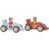 Little Dutch Macchinine Da Corsa Co n Personaggi In Legno
