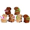 PTS SRL Pts Capibara con Zainetto Animaletto Peluche 21 cm