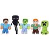 PTS SRL Pts Minecraft Personaggi Assortiti Peluche 30 cm