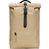 RAINS Rolltop Rucksack Sand