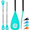 niphean SUP Paddle, Pagaie Paddle Galleggianti Staccabili in 3 e 4 Pezzi, Pagaia SUP Regolabile, Remi Durevoli