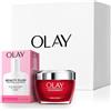 Olay Regenerist Anti-Età Set Regalo: Crema Giorno Regenerist 50ml + Beauty Fluid 100 ml, con Niacinamide