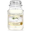 YANKEE CANDLE Candela Profumata In Giara Grande, Soffici Asciugamani, Durata Fino A 150 Ore, Fluffy Towels, ‎10.16 x 10.16 x 17.78 cm, 623 grammi