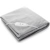 medisana Coperta elettrica HB 675 Cuddly XXL, lavabile, morbida coperta con spegnimento automatico, 4 livelli di temperatura, 200 x 150 cm, look reversibile a 2 colori, grigio/grigio scuro, 1 pezzo