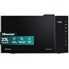Hisense Microonde H23MOBS5H4, cavità 23L, apertura porta a sinistra, display LED touch, 8 funzioni, 800W