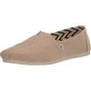 TOMS Alpargata Heritage Canvas, Mocassino basso Donna, Natural Undyed, 41 EU