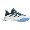 adidas Dame Certified 3, Scarpe da Basket Unisex-Adulto, Ftwr White/Collegiate Green/Blue Burst, 43 1/3 EU