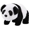 ISAKEN Elettrico Peluche Panda per Bambini, Animali di Peluche Panda che Cammina e Abbaia, Panda Peluche Interattivo, Regalo di Compleanno per Bambini Bambina