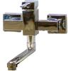 KIRCHHOFF Sifone flessibile 1 1/2 x 40/50 mm, bianco, connettore macchina 1/2, lunghezza flessibile estensibile, tubo di scarico pieghevole, scarico per cucina e bagno con attacco macchina da 3/4