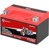 MOUDENSKAY Batteria al Litio per Moto 12V Batteria al Litio Powersports con BMS e indicatore 51.2WH 4AH 300CCA YTZ10S-BS LiFePO4,batteria di avviamento per moto,ATV,UTV,veicoli d'acqua, ecc