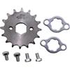 Trkimal Pignone Catena Anteriore Per 50cc 70cc 90cc 110cc 125cc Dirt Pit Bike Mini Bike TaoTao Roketa Coolster Sunl Lifan Loncin ATV Quad 4 ruote ciclomotori(428-16T, 20MM)