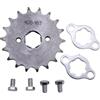 Trkimal Pignone Catena Anteriore Per 50cc 70cc 90cc 110cc 125cc Dirt Pit Bike Mini Bike TaoTao Roketa Coolster Sunl Lifan Loncin ATV Quad 4 ruote ciclomotori (428-18T, 20MM)
