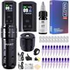 MAST TATTOO Mast Fold2 Pro Kit Tatuaggio Senza Fili, Penna Professionale Rotativa
