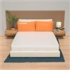 miasuite i sogni italiani Materasso Matrimoniale 160x190 Alto 10 cm per Divano Letto - Materasso Pieghevole Ortopedico, Indeformabile, Traspirante con Rivestimento Aloe Vera, Anallergico e Antiacaro - Made in Italy - Plus H10