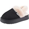 Pantofole Invernali Donna Memory Foam - Morbide, Antiscivolo, Con Lacci, Per Interni/Esterni, Taglie 36-43