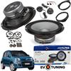 Alpine EvoTuning Kit 4 Casse Altoparlanti Alpine S2-S65C Anteriori per Fiat Panda 312