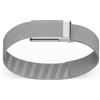 Fitcent Fascia per bicipiti CoreKnit ad asciugatura rapida, compatibile con WHOOP 5.0 One+Peak WHOOP MG LIFE, Quik Drying Bicipiti Impermeabile con Forma a U in Acciaio Inox per WHOOP LIFE ECG (Grigio