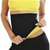 Lovelegis Fascia per dimagrire pancia fianchi donna Brucia Grassi Fa Sudare dimagrante termica forte efficace elastica fitness yoga sauna taglia XL Idea regalo silhouette tonicità