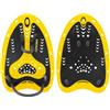 Cressi Aqua Energy PRO Swim Paddles Black/Yellow - Palette Unisex per Il Nuoto, Sviluppano la Resistenza della Parte Alta del Corpo Durante l'attività in Acqua, Nero/Giallo, Taglia Unica