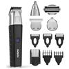 BaByliss Multikit Grooming 11 in 1 Lithium Power, per barba viso e corpo, multi-uso, waterproof, black/grey, MT812E