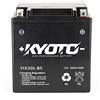Kyoto Batteria moto Kyoto SLA YIX30L-BS AGM - Senza manutenzione - 12 V 30 Ah - Dimensioni: 166 x 126 x 175 mm compatibile con POLARIS Ranger 2x4 425 2002-2003