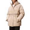 CALVIN KLEIN JEANS BELTED MIDWEIGHT PUFFER Piumino Donna