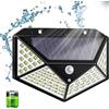 F-Point Faretto LED da Esterno Solare Con Pannello Solare - Crepuscolare Con Sensore di Movimento 3 Modalità