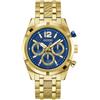 Guess watches gents resistance orologio Uomo Analogico Al quarzo con cinturino in Acciaio INOX placcato GW0714G2