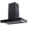 Silverline Cappa Aspirante a Parete Nero 90cm 733 m³-h